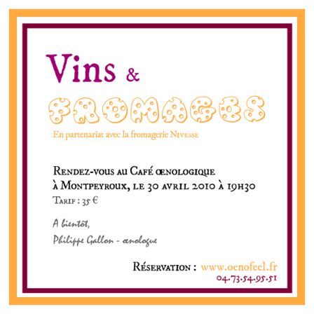 Vins et fromages