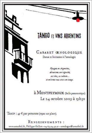 image tango et vin argentin